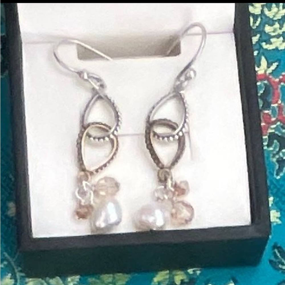 Silpada Dainty Silver Drop Dangle Earring Collection - 3 Pairs - Picture 2 of 5